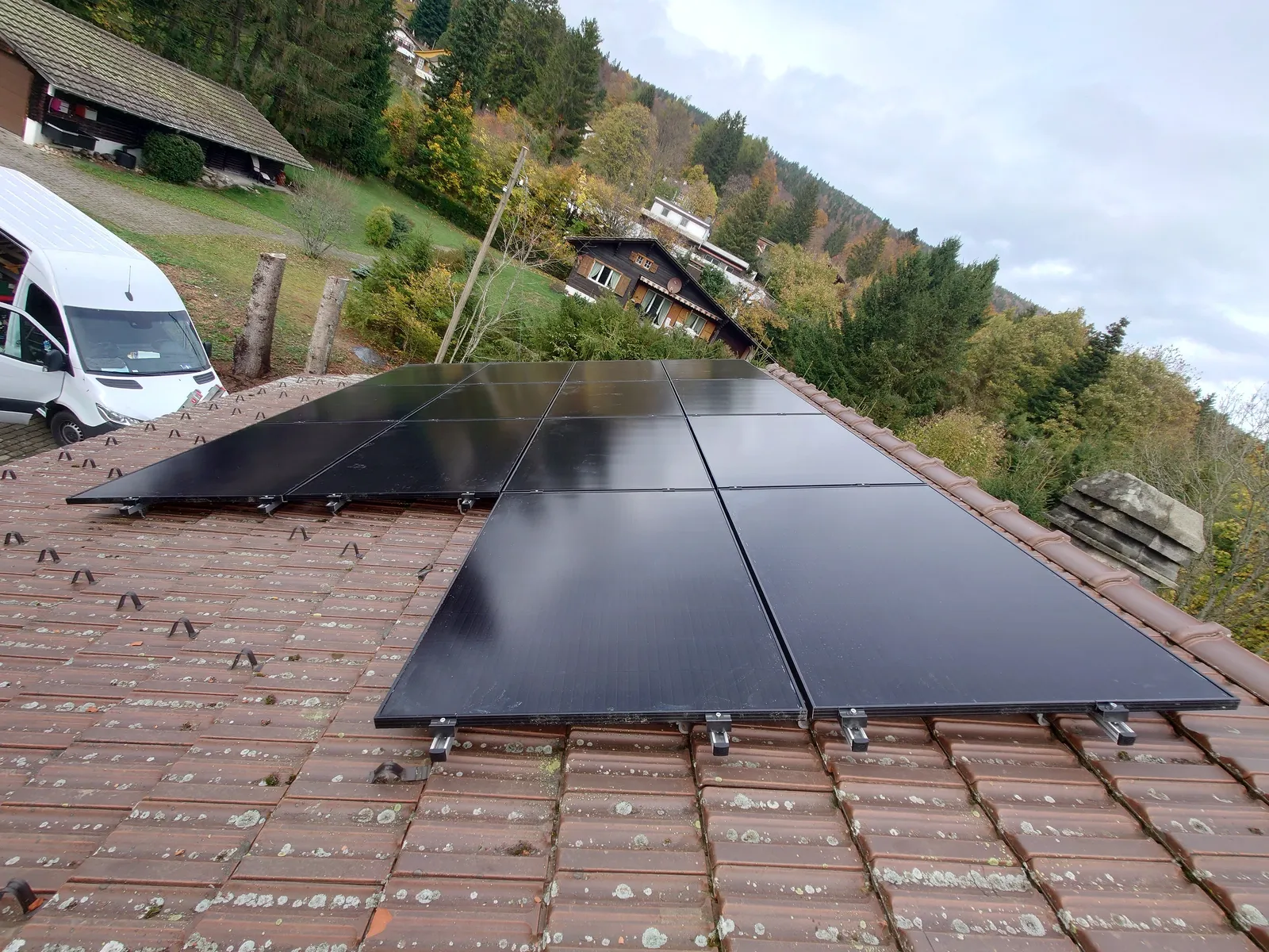 Chalet alpin — détail